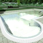 Progetto piscina a sfioro